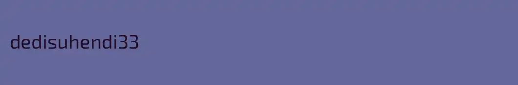 dedisuhendi33
