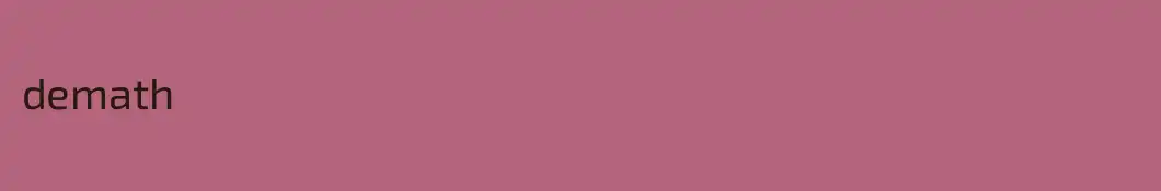 demath