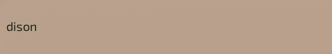 dison