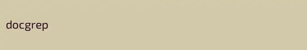 docgrep