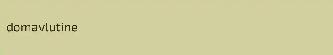 domavlutine