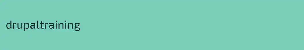 drupaltraining