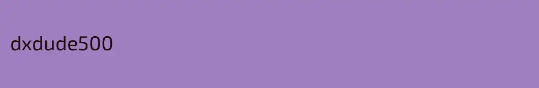 dxdude500
