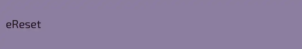 eReset