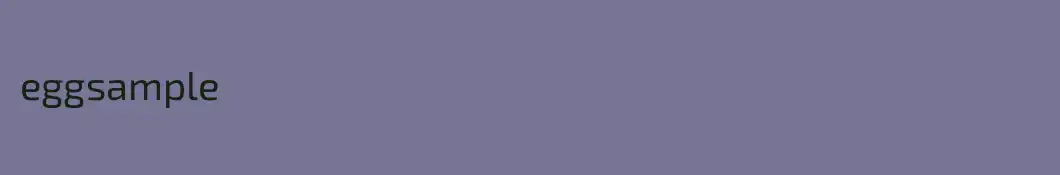 eggsample