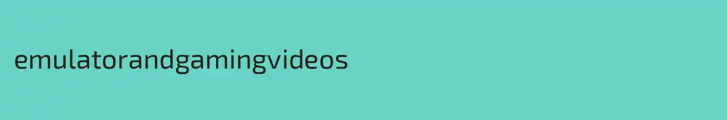 emulatorandgamingvideos