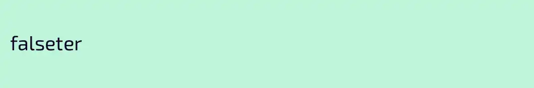 falseter