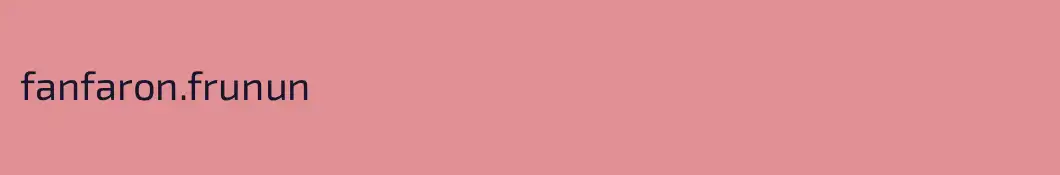 fanfaron.frunun