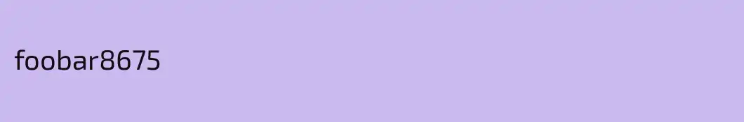 foobar8675
