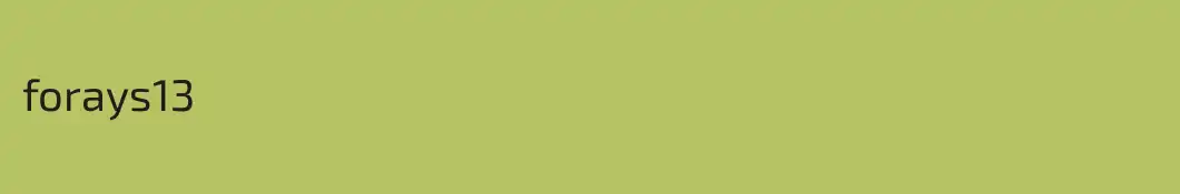 forays13