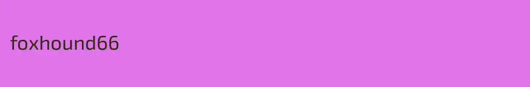 foxhound66