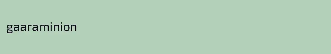 gaaraminion