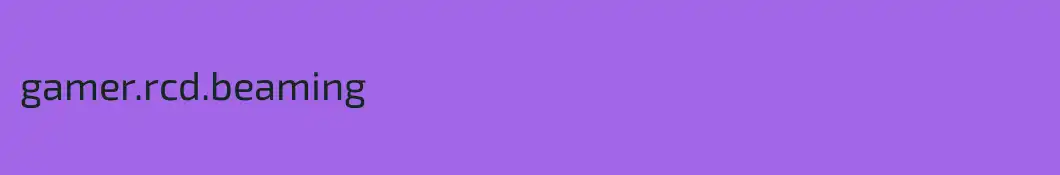 gamer.rcd.beaming
