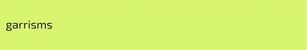 garrisms