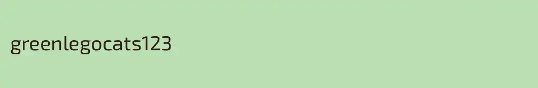 greenlegocats123
