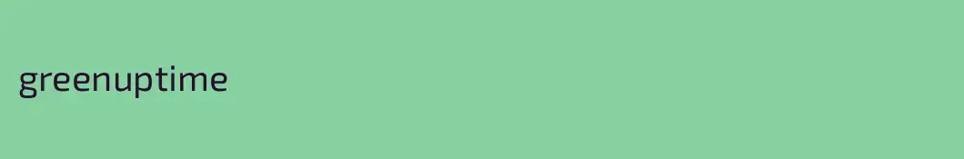 greenuptime