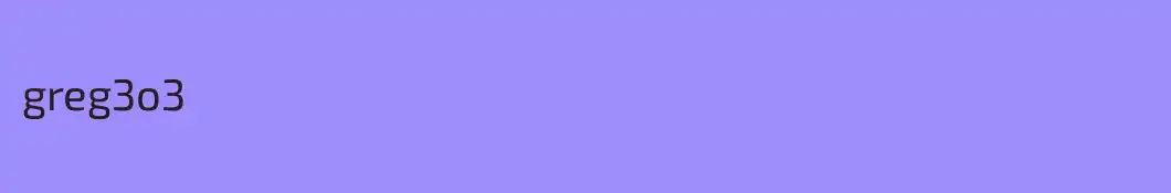 greg3o3