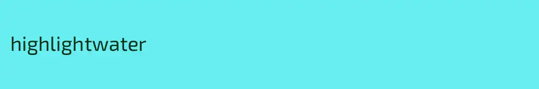 highlightwater