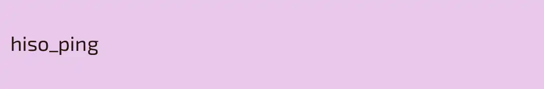 hiso_ping