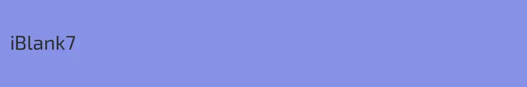 iBlank7