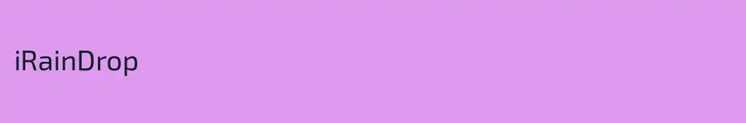 iRainDrop