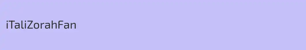 iTaliZorahFan