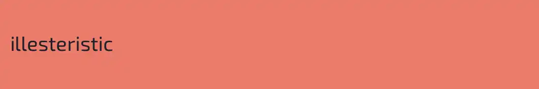 illesteristic