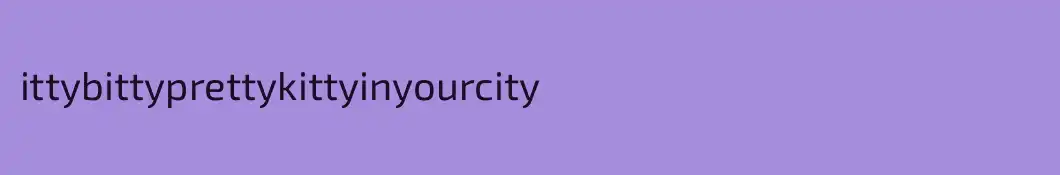 ittybittyprettykittyinyourcity
