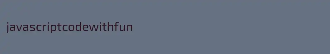 javascriptcodewithfun