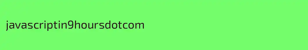javascriptin9hoursdotcom