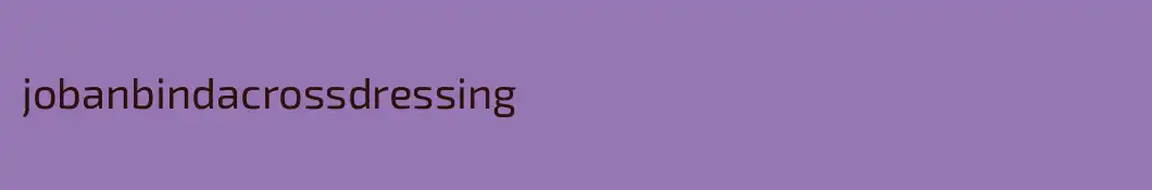 jobanbindacrossdressing