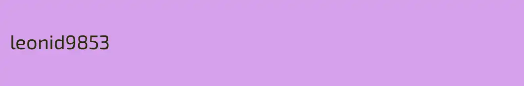 leonid9853