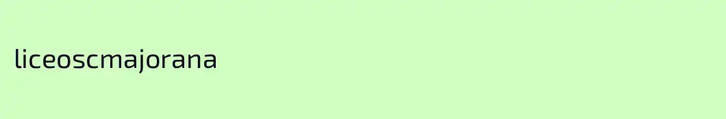 liceoscmajorana