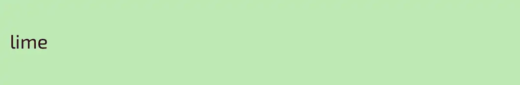 lime