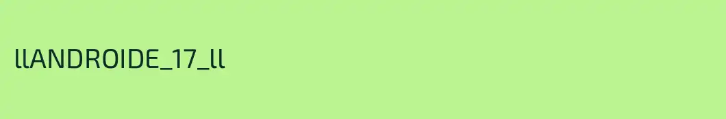 llANDROIDE_17_ll