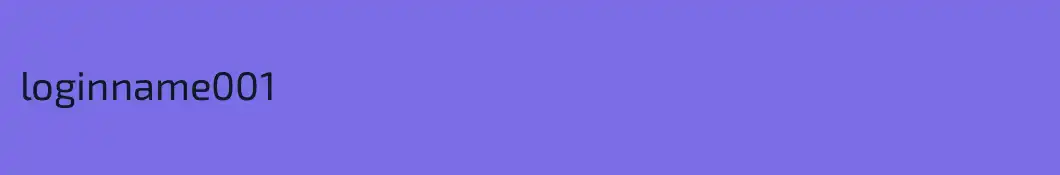loginname001