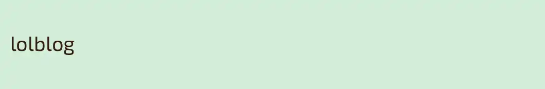 lolblog