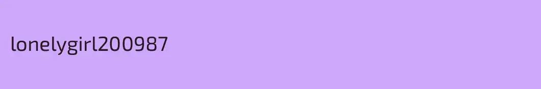 lonelygirl200987