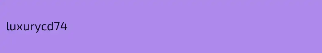 luxurycd74