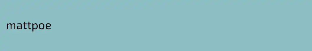 mattpoe