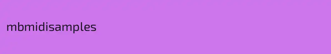 mbmidisamples