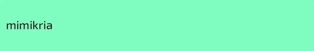 mimikria