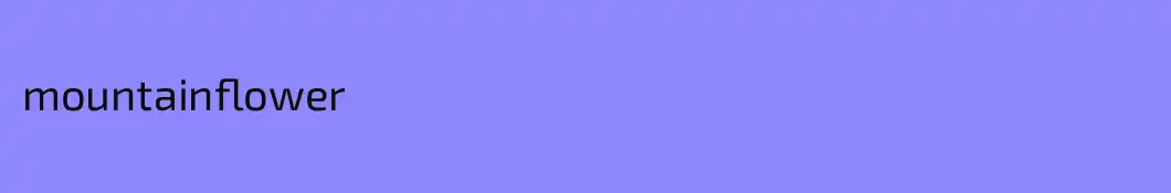 mountainflower