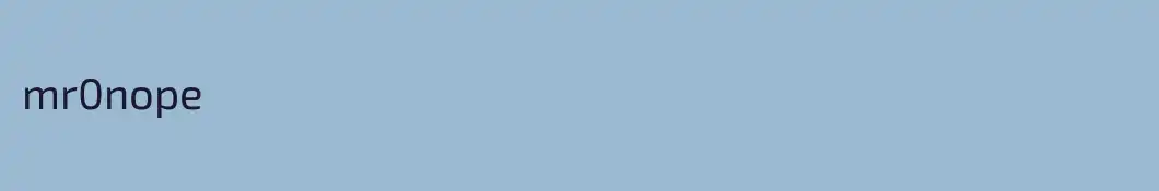 mr0nope