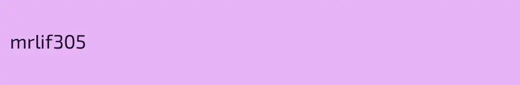 mrlif305