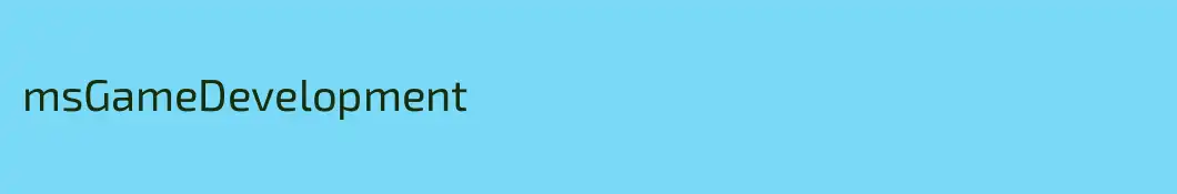 msGameDevelopment
