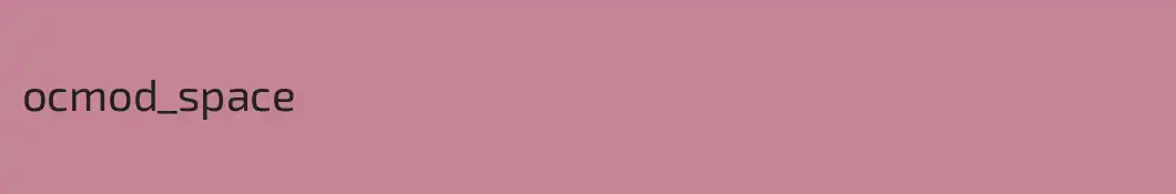 ocmod_space