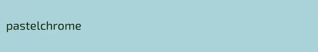 pastelchrome