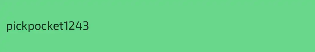 pickpocket1243
