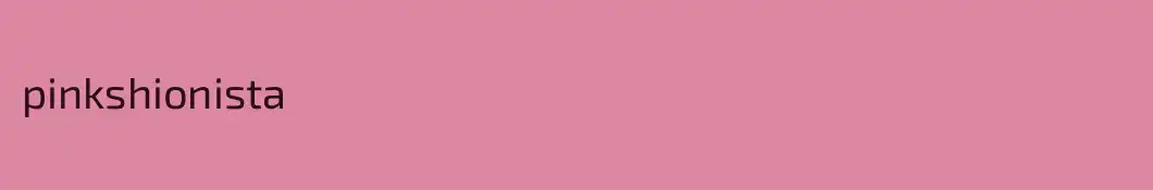 pinkshionista